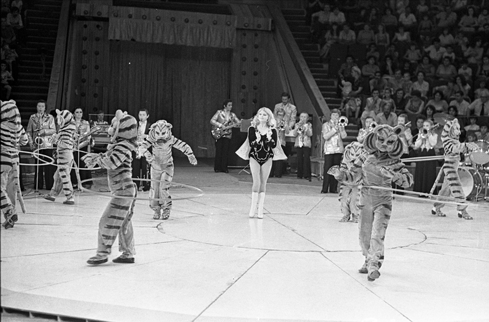 Film still from the documentary National Circus, 1967. Courtesy Russian State Film and Photo Archive